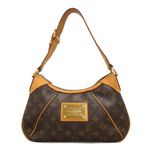 Louis Vuitton Monogram Leather Brown Thames Semi Shoulder Bag